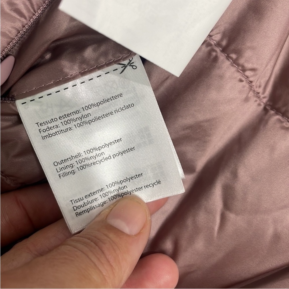 Women's Pink Faux Fur Puffer Jacket - Picture 5 of 5